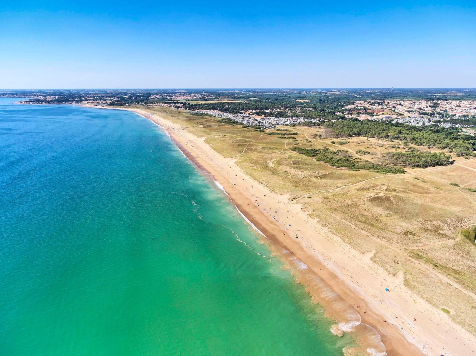 Appart Breti Plage 3 - Duplex Avec Parking Brétignolles-sur-Mer Exteriör bild